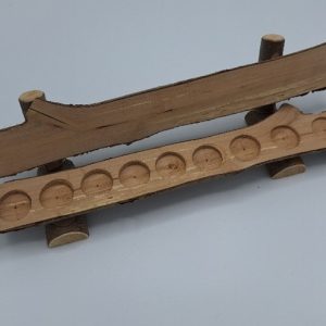 Houten Bankje 9 Schnaps houder