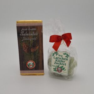 Cadeaupakket – Zirbe Chocolade en Latschenkiefer Zuckerl