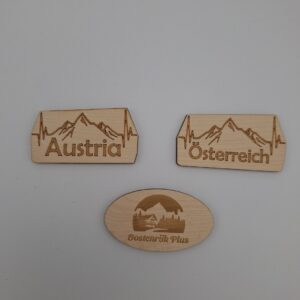 Houten Magneetjes