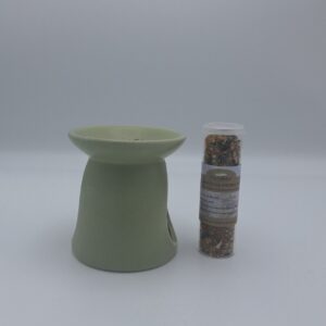 Zirbenwierook met Groene Brander – Handgemaakt & Natuurlijk