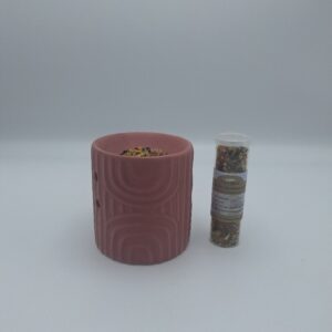Zirbenwierook met Roze Brander – Handgemaakt & Natuurlijk